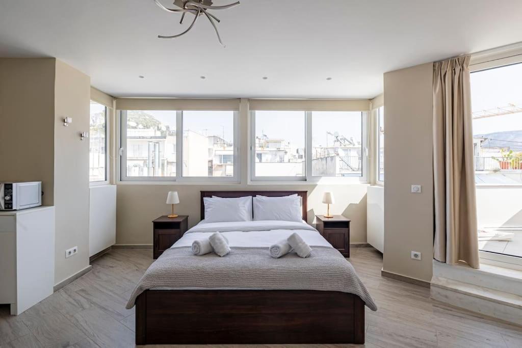 Penthouse In The Heart Of Athens Lejlighed Eksteriør billede