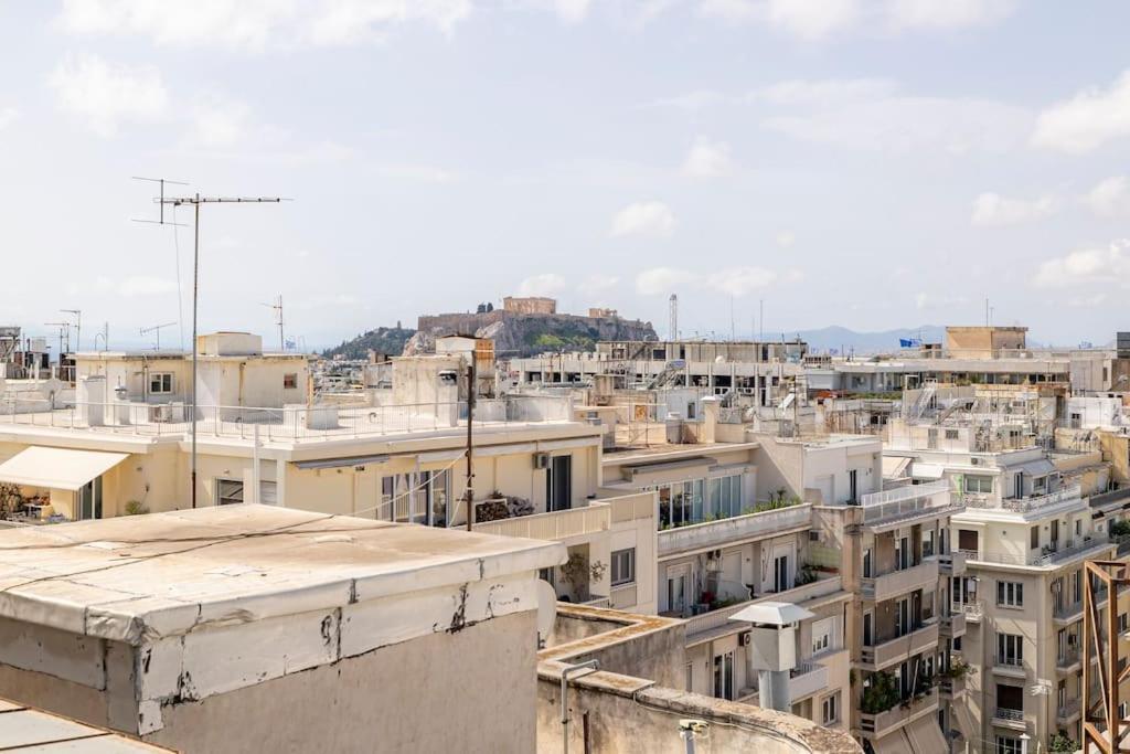 Penthouse In The Heart Of Athens Lejlighed Eksteriør billede